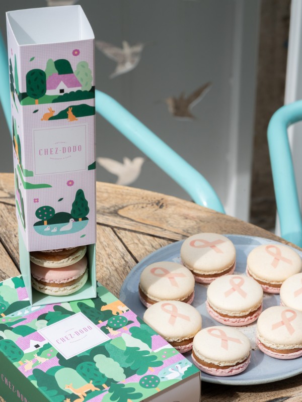Chez Dodo Pink Ribbon macaronnal csatlakozott a kampányhoz