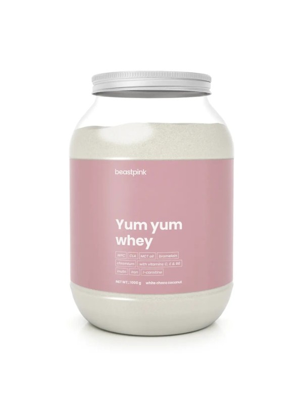 YumYum Whey fehérjepor BEASTPINK 8790 Ft/1000 g (8,79 Ft/1 g)