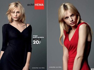 Ez már sok: melltartót reklámoz a férfi modell