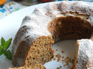 Karácsonyi almás-narancsos kuglóf - diétás