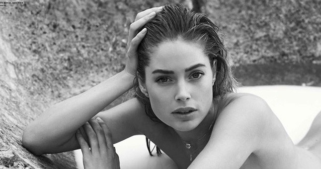 Miranda Kerr az angol Vogue-nak még kicsit szégyenlős