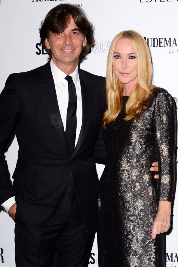 Frida Giannini és Patrizio di Marco