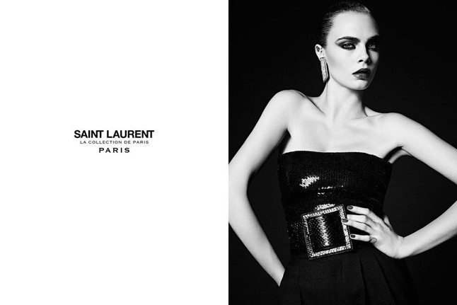 Óriási szenzáció! Cara Delevingne visszatért! A Saint Laurent divatház arca lett
