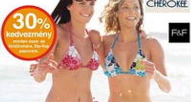 Fürdőruha: 30 mínusz!