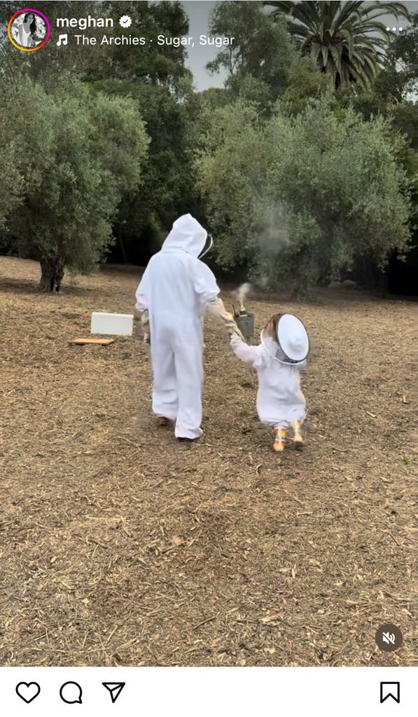Így méhészkedik anya és lánya, Meghan Markle és Lilibet