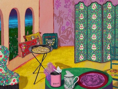 Gucci-luxust a lakásba