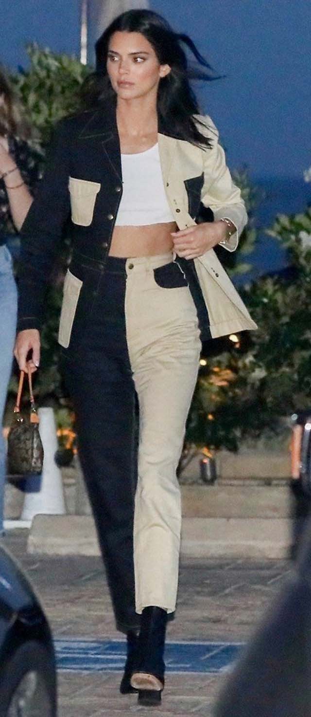 A hét legvagányabb szettjét Kendall Jenner viselte