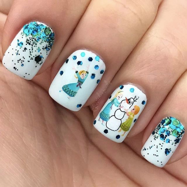 A jégvarázs mese ihlette lakkozás