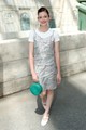 Mackenzie Foy, a Chanel Haute Couture bemutatóján