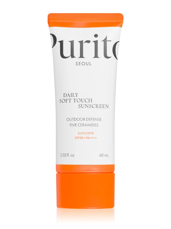 Daily Soft Touch fényvédő krém SPF50+ PURITO 9239 FT/60 ml (153,98 Ft/1 ml), GLAMOUR-kuponnal, 20% kedvezménnyel 7391 Ft a Rossmann üzleteiben és online 
