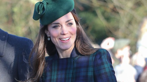 Karácsony Kate Middleton-módra