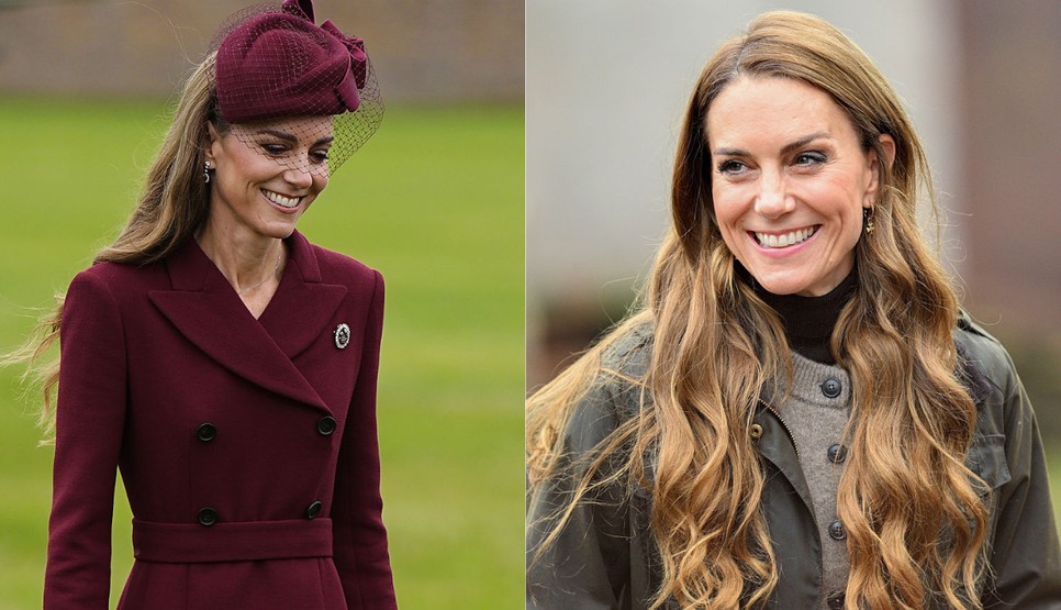 A walesi hercegné finom melírt festetett a hajába, ami csak még inkább kiemeli természetes szépségét