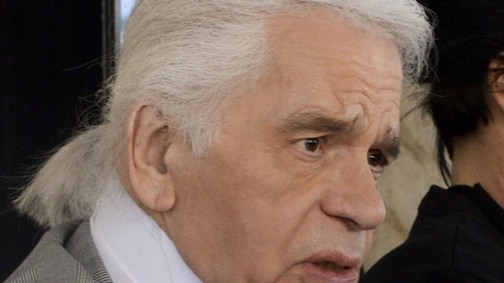 Ilyen Lagerfeld az ikonikus szemüveg nélkül