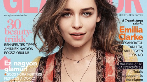 Élvezd a nyarat, bárhol is vagy a GLAMOUR magazinnal, címlapon a szuperszexi Emilia Clarke!