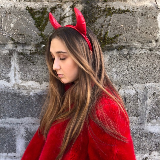 Bencze Blanka nagyon kreatív jelmezt választott halloweenre