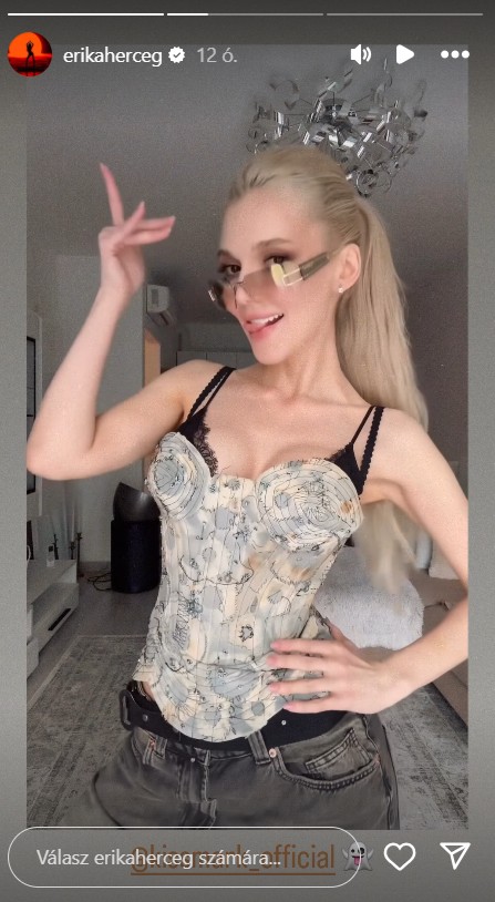 Herceg Erika egyszerűen álomszép