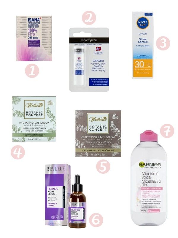 1. Kozmetikai pálcika ISANA 349 Ft/200 db a Rossmann üzleteiben és online, GLAMOUR kuponnal, 25% kedvezménnyel 261,75 Ft 2. Norvég Formula ajakápoló NEUTROGENA 619 Ft a Rossmann üzleteiben és online, GLAMOUR kuponnal, 30% kedvezménnyel 433,3 Ft 3. UV Face Shine Control arckrém NIVEA 2799 Ft/50 ml (55,98 Ft/1 ml) a Rossmann üzleteiben és online, GLAMOUR kuponnal, 40% kedvezménnyel 1679,4 Ft 4. Botanic Concept nappali arckrém HELIA-D 2199 Ft/50 ml (43,98 Ft/1 ml) a Rossmann üzleteiben és online, GLAMOUR kuponnal, 35% kedvezménnyel 1429,35 Ft 5. Botanic Concept éjszakai arckrém HELIA-D 3999 Ft/50 ml (79,98 Ft/1 ml) a Rossmann üzleteiben és online, GLAMOUR kuponnal, 35% kedvezménnyel 2599,35 Ft 6. Retinol tartalmú éjszakai szérum REVUELE 2299 Ft/30 ml a Rossmann üzleteiben és online, GLAMOUR kuponnal, 20% kedvezménnyel 1839,2 Ft 7. 3in1 micellás víz GARNIER 1499 Ft/400 ml (3,74 Ft/1 ml) a Rossmann üzleteiben és online, GLAMOUR kuponnal, 30% kedvezménnyel 1049,3 Ft