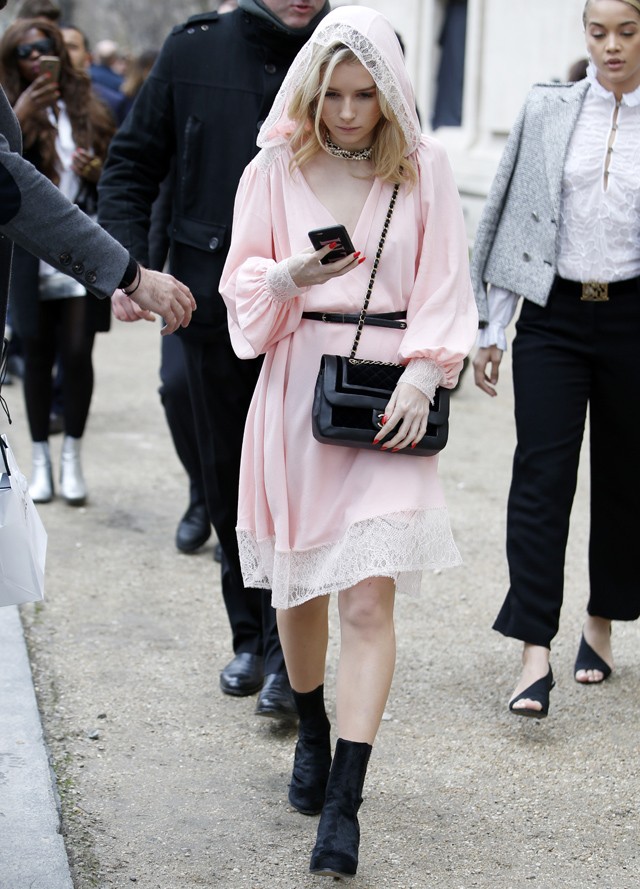 Lottie Moss a Chanel show-n