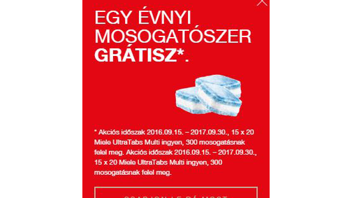 Bízd rá magad az új G 6000 EcoFlex mosogatógépre!
