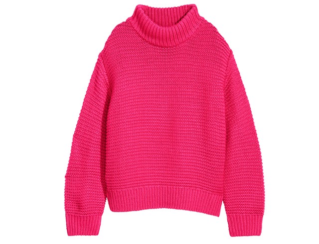 A nyolcvanas évek vidám napjait idézi ez a pulóver. Párosítsd ezüst és csillagmintás holmikkal! 9490 Ft (20% kedvezmény a GLAMOUR-napokon 7592 Ft)