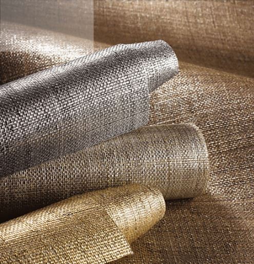  Phillip Jeffries Raffia-metál tapéta 