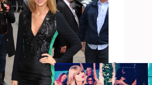 Taylor Swift magyar tervező pólójában!