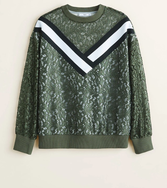 Csipkés felső MANGO 13995 Ft