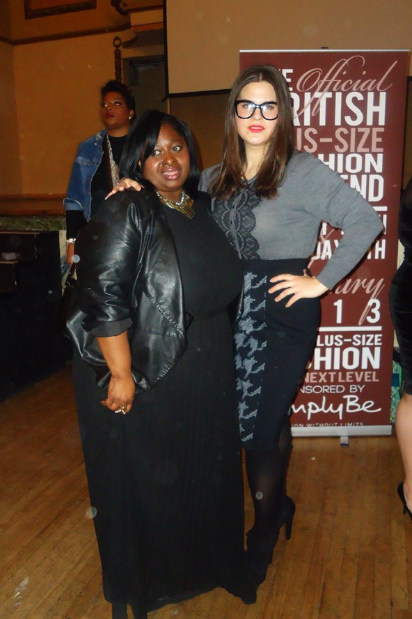 Rianne Warddal, az rendezvény társszervezőjével