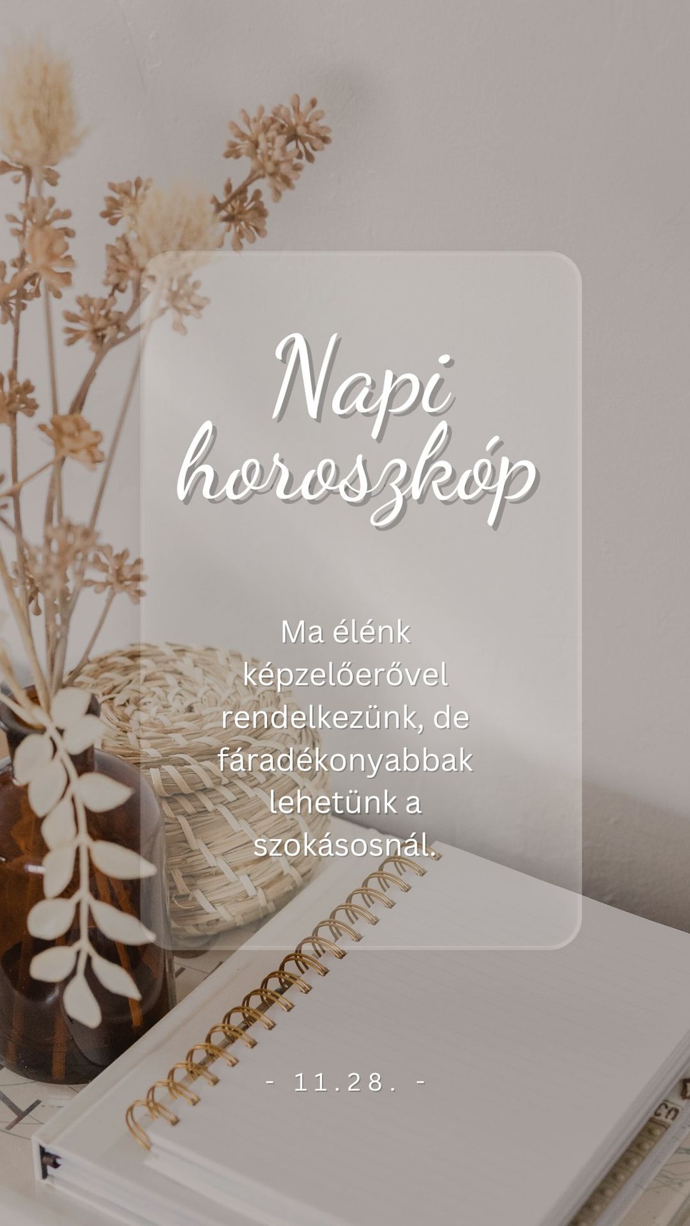 Egy kis emlékeztető mára a napi horoszkóp szerint