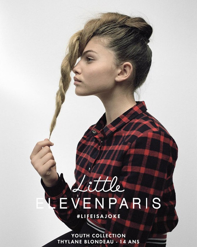 Thylane Blondeau, gyerekmodell, modell, kislány, 14 éves, chanel