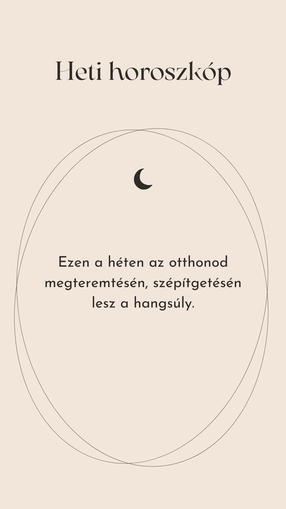 Egy kis emlékeztető a heti horoszkóptól