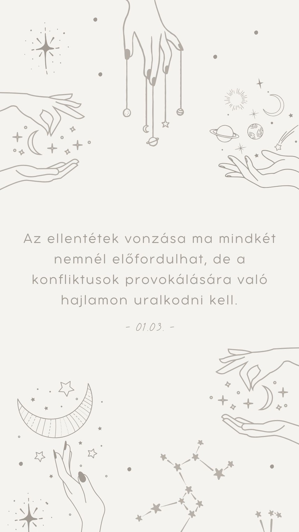 Egy kis emlékeztető a napi horoszkóp szerint