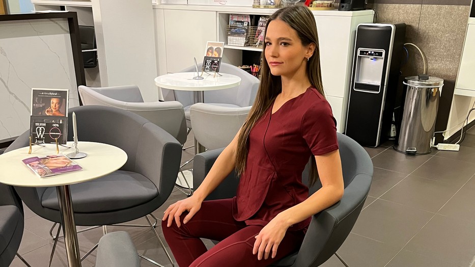 Csupor Olívia, a Miss Balaton 2022 szépségkirálynője