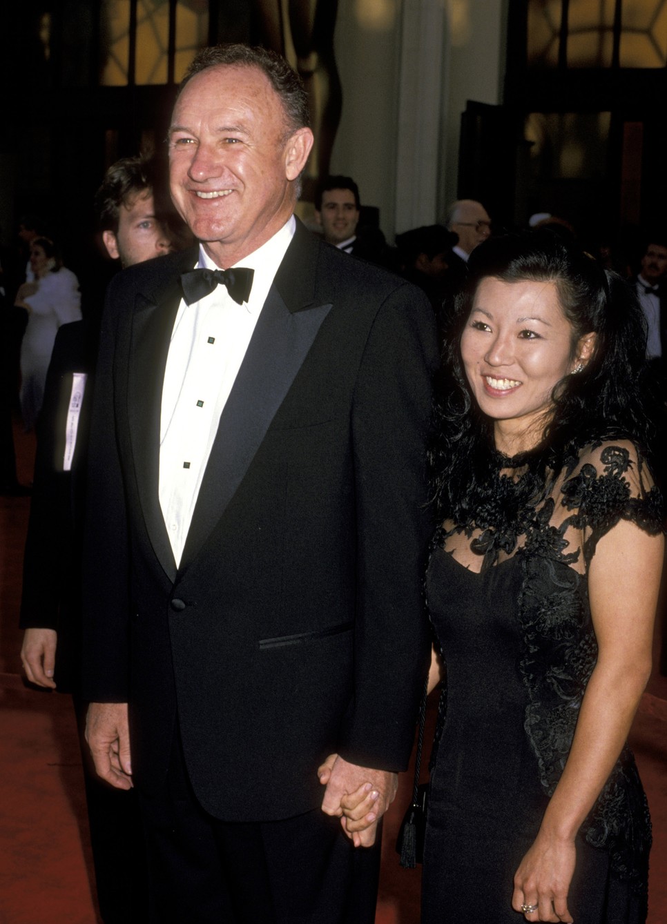 Gene Hackman and Betsy Arakawa a 61. Oscar-gálán