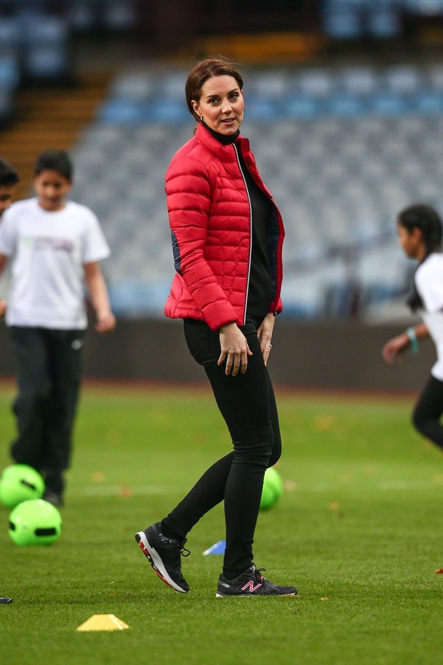 Kate Middleton sport edzés terhes