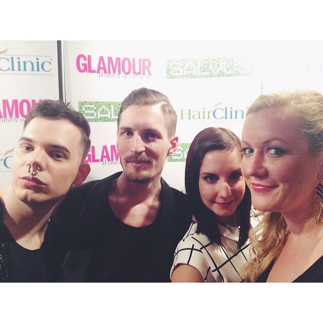 A bloggerek is ott voltak, természetesen.