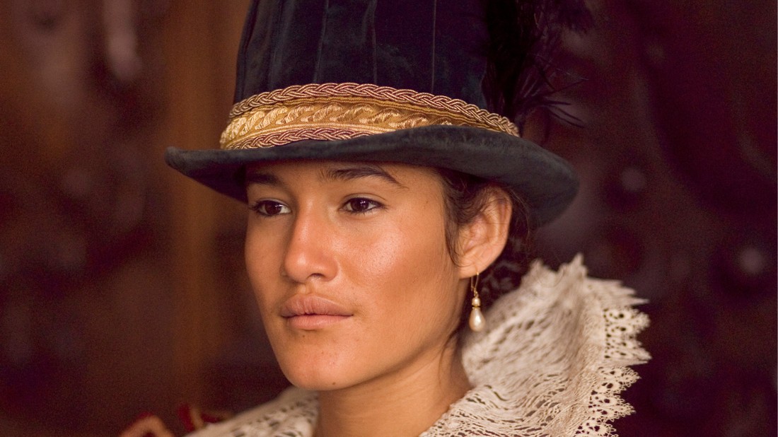 Q’orianka Kilcher az Új világ című filmben Pocahontasként -