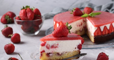 Napi recept: könnyű epres túrótorta - tökéletes hétvégi választás