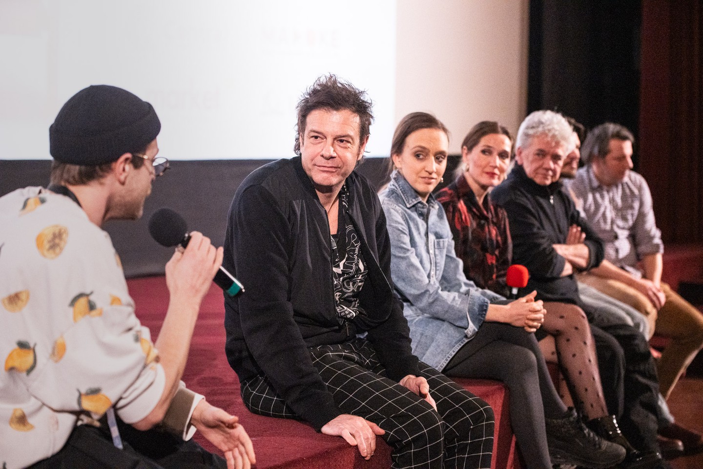 Till Attila filmrendező beszélgetése a Filmszemlén Dér Zsolttal