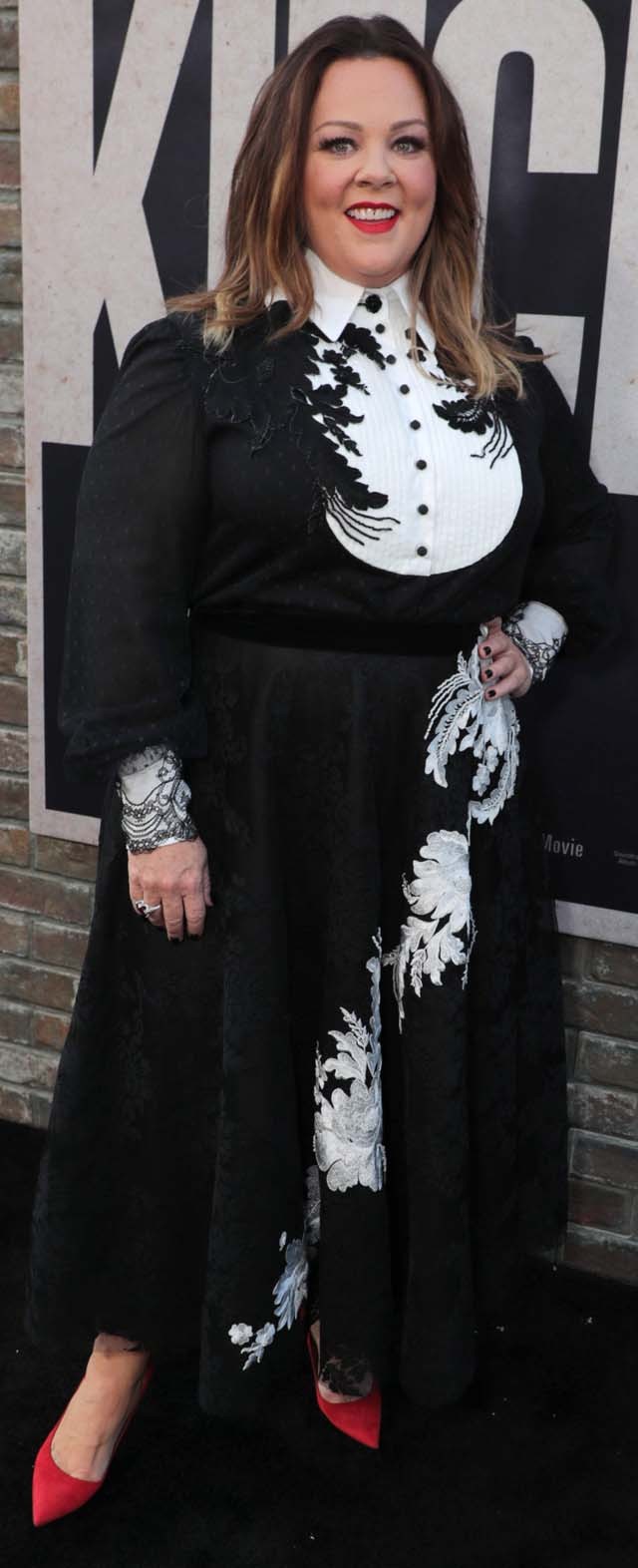 Hűha: Melissa McCarthy dívaként hódította meg a vörös szőnyeget