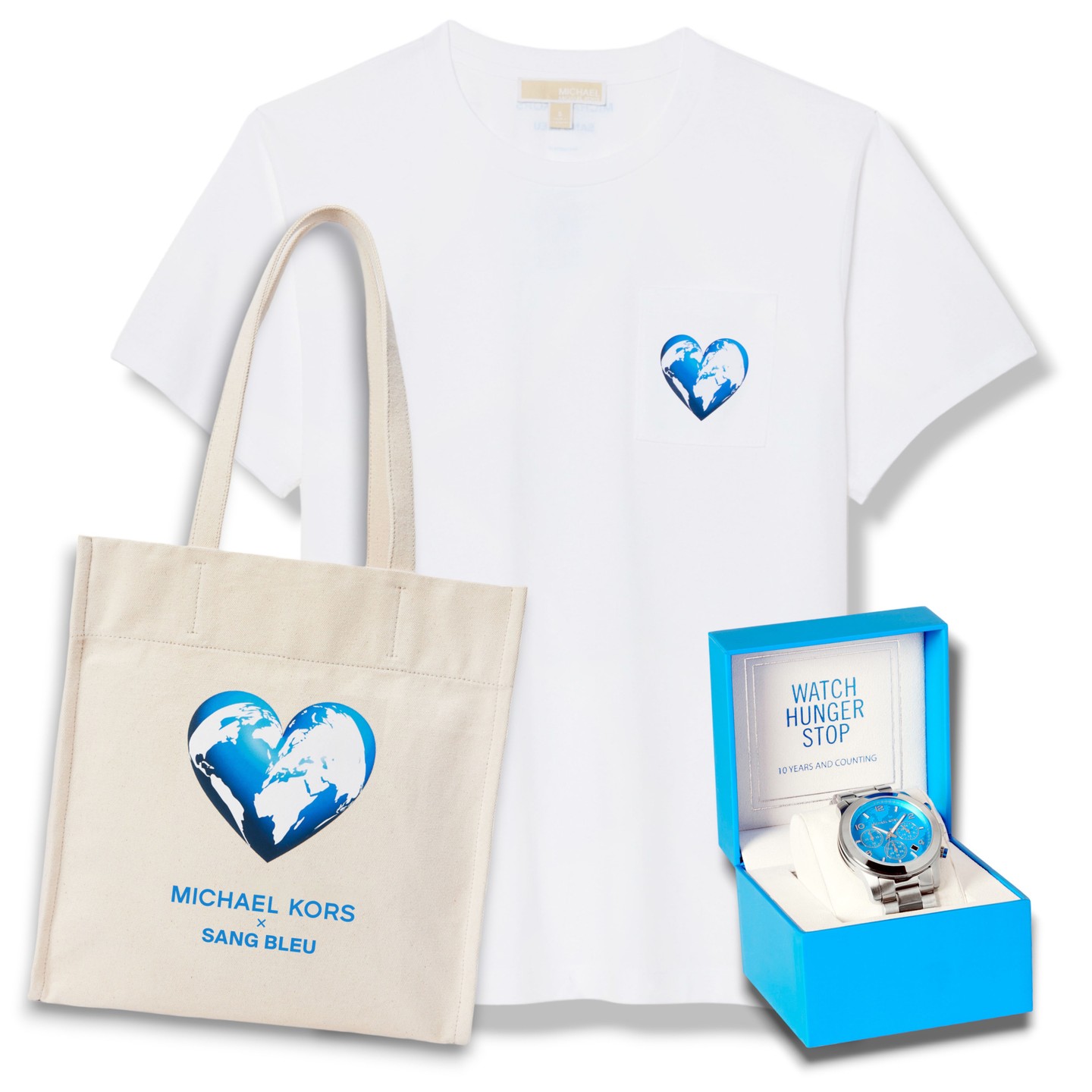 A Michael Kors Watch Hunger Stop jótékonysági kollekciójának egyik darabja