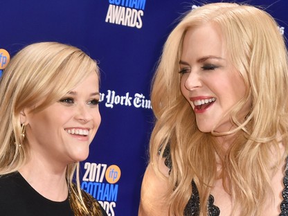 Nagyon vicces! Reese Witherspoon egy cuki törpe Nicole Kidman mellett