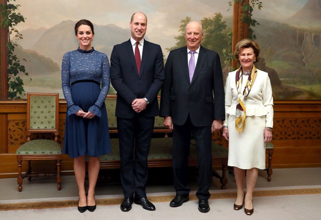Kate Middleton norvég király