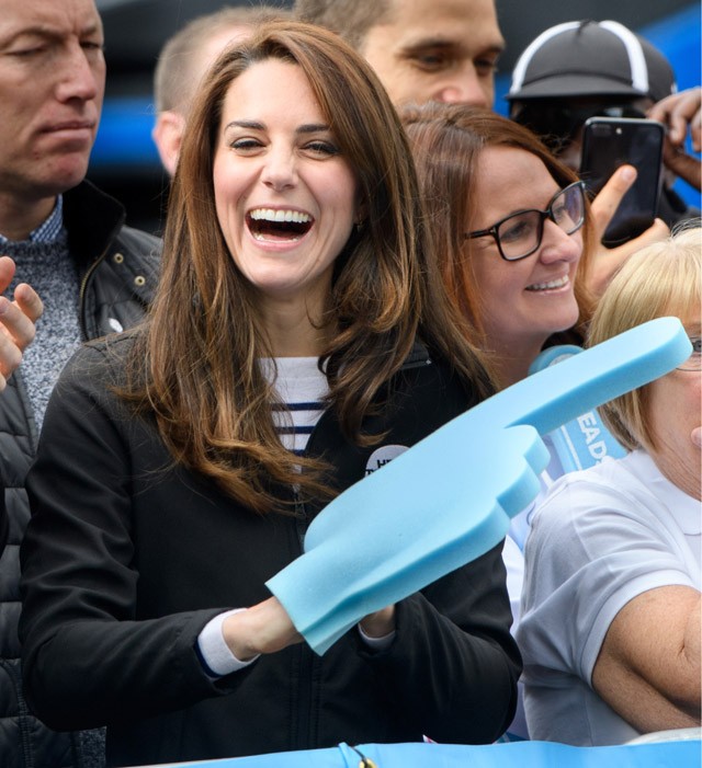 Kate Middleton szurkol