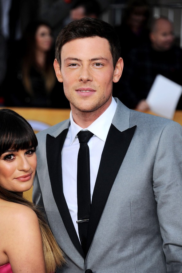 Lea Michele és Cory Monteith 2013 januárjában