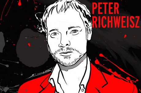 Richweisz Péter-karikatúra a La Jolla fesztivál honlapján.