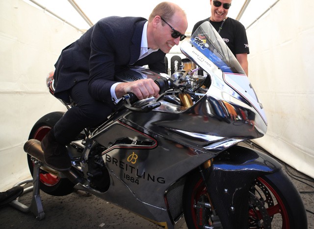 Vilmos herceg versenymotoron