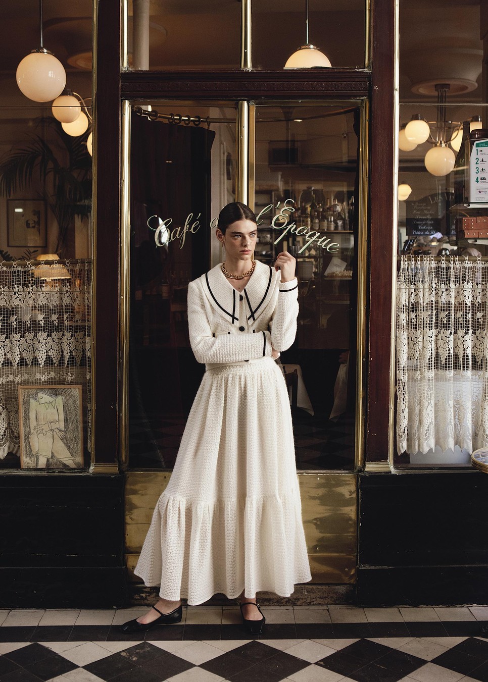 Inez Wicher tervező kortól, súlytól és nemtől függetlenül szeret alkotni, szerinte nem a test van a ruháért, hanem épp fordítva