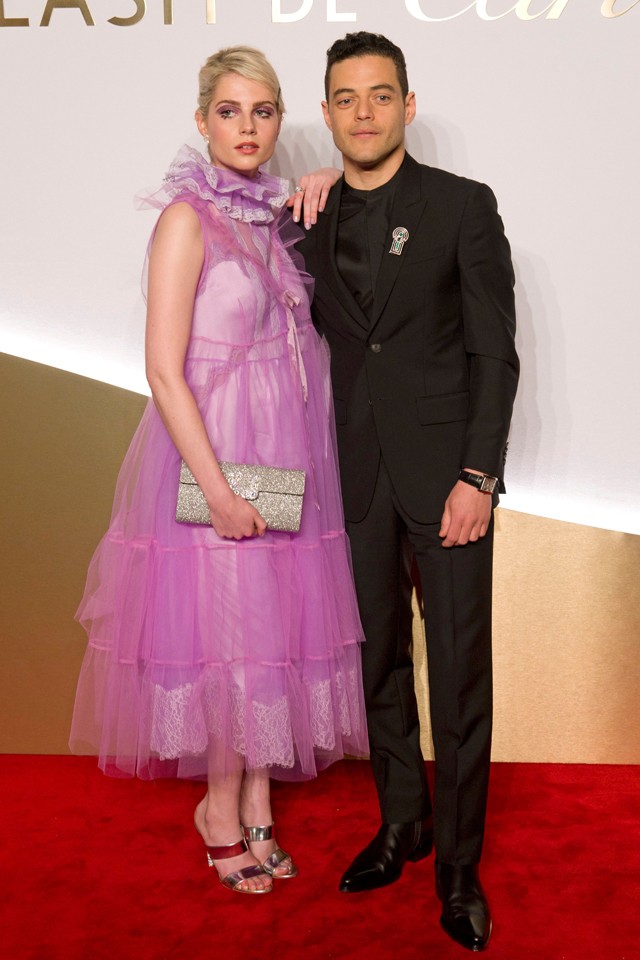 Lucy Boynton Rami Malek Clash de Cartier