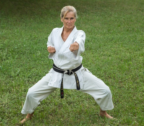 Czigány Ildikó gyermekkori álma volt a karate, fekete övet is szerzett